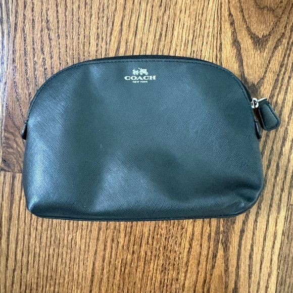 Coach Black Cosmetic Bag